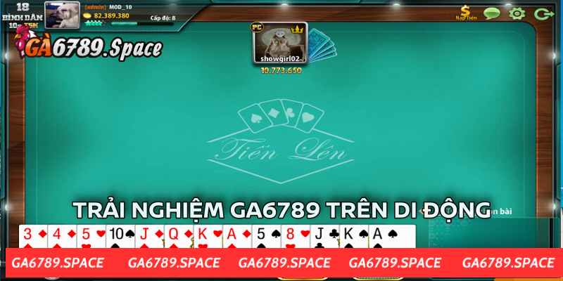 Thao tác chơi trên di động thú vị